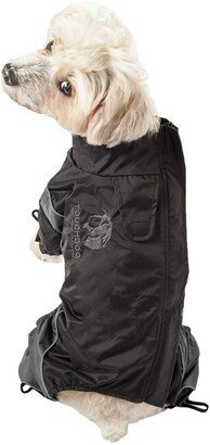 Quantum-Ice Full-Bodied Adjustable and 3M Reflective Dog Jacket - Large