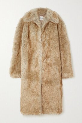 Faux Fur Coat - Neutrals