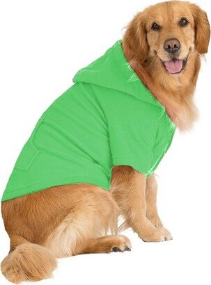 Footed Pajamas Pet Pjs - Emerald Green Pet Pjs Fleece Hoodie Sweaters - XXLarge (Fits Up to 120 lbs)