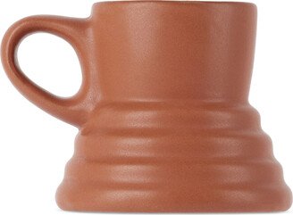 BKLYN CLAY Brown No-Spill Mug