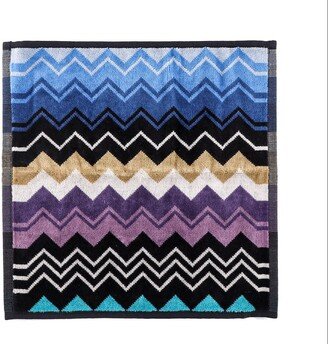 Zig-Zag Detail 6-Pack Face Towels