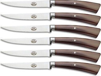 Coltellerie Berti For Match Plenum Six-Piece Steak Knife Set