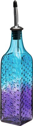 Aqua & Grape - Hobnail Handblown Glass Olive Oil Dispenser | Soap Balsamic Vinegar Bitters Syrups Dressings Handmade