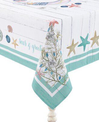 Coastal Christmas Tablecloth 70