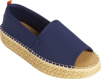 Coastal Platform Peep Toe Espadrille