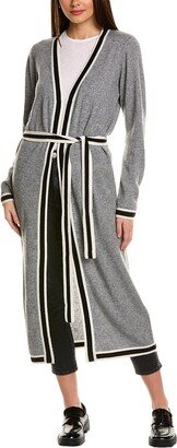 Scott & Scott London Maxi Tia Long Wool & Cashmere-Blend Cardigan