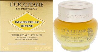 Immortelle Divine Eye Balm by LOccitane for Unisex - 0.5 oz Balm