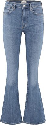 Emannuelle Flared-slim Jeans