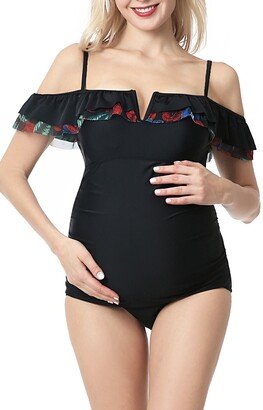 Karsyn UPF 50+ One-Piece Maternity Swimsuit