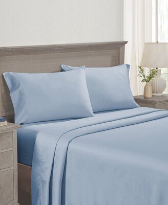 5-Star Luxury Sheet Set, 600 Thread Count Cotton Sateen, Soft & Crisp Bed Sheets - California King