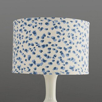 Mira Blue Drum Shade 16