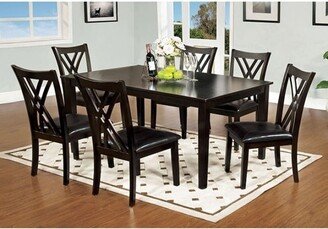 Springhill Enticing 7 Piece Dining Table Set, Espresso