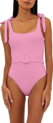 Sydney Belted One-Piece Swimsuit