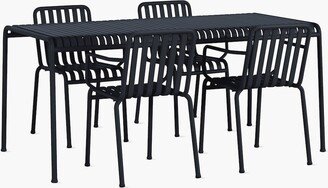 Palissade Dining Set, 4 Armchairs