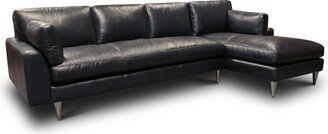 Hello Sofa Home Skyline Top Grain Leather Americana Sectional