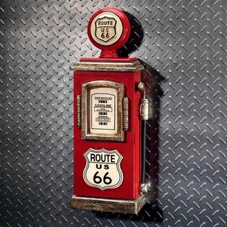 Route 66 Gas Pump Big Boy Toy Key Cabinet - Multi