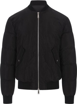 Icon Puffer Bomber Jacket In