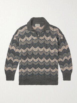 Karu Research Chevron Cotton Sweater