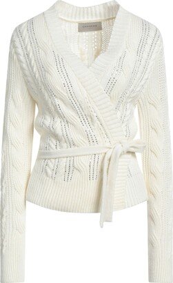 ERMANNO FIRENZE Cardigan Ivory