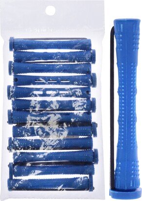 Concave Perm Rods Short - Blue by for Women - 0.63 cm Hair Rods