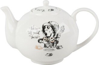 London Pottery Victoria And Albert Alice In Wonderland Large Teapot