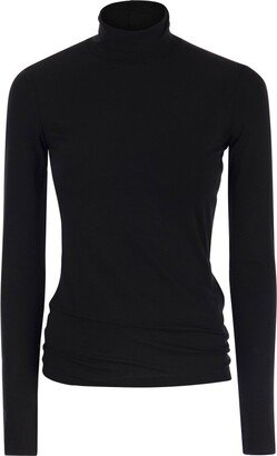 Turtleneck Long-Sleeved Jumper-AC