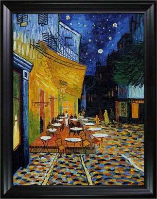 Museum Masters Cafe Terrace At Night By Vincent Van Gogh