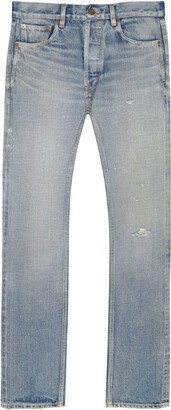 Distressed Slim Jeans