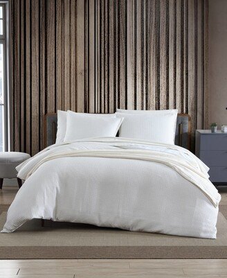 Closeout! Alpine Waffle 3 Pc. Duvet Cover Set, King