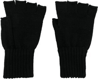 Fingerless Wool Gloves-AA