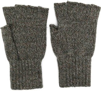 Fingerless Wool Gloves-AB