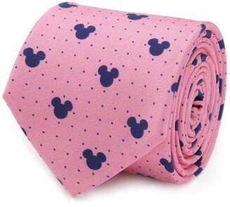 Men's Mickey Mouse Dot Silk Tie