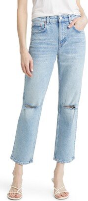 The Culver Ripped High Waist Jeans