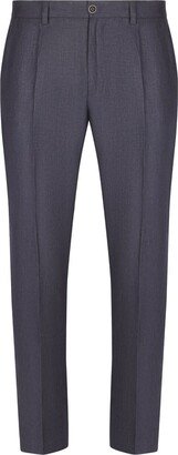 Slim-Cut Linen Trousers