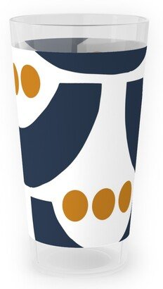Outdoor Pint Glasses: Tulip Outdoor Pint Glass, Blue
