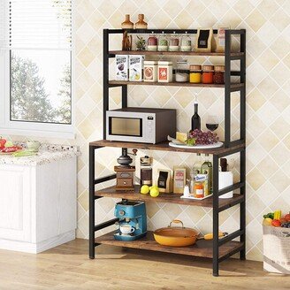 Tribesigns 5-Tier Kitchen Bakers Rack Kitchen Stand Utility Storage Cart