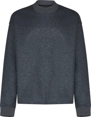 Mock Neck Knitted Jumper