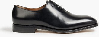 Carmelo glossed-leather Oxford shoes