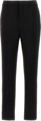 High Waist Straight Leg Pants-BR