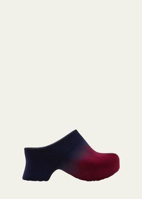 Terra Ombre Slide Clogs