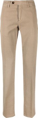 Mid-Rise Straight-Leg Chinos