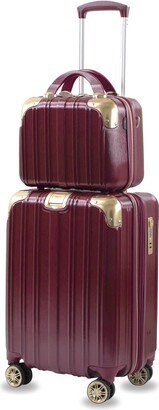 Melrose S Carry-on Vanity Luggage, Set of 2