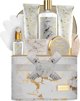 Lovery 8-Pc. White Jasmine Body Care Gift Set