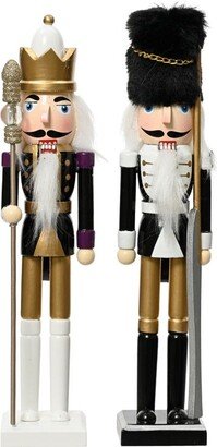 Fir Wood Nutcracker Figurines