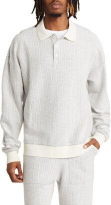 Heritage Oversize Long Sleeve Polo