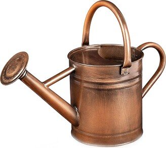 Homarden 81 oz. Copper Watering Can - Metal Watering Can with Removable Spout, Perfect Galvanized Watering Can for Indoor and Outdoor Plants (House Pl