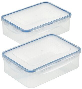 Lock n Lock Easy Essentials Rectangular 4-Pc. Food Storage Containers, 54-Oz.