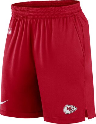 Men's Dri-FIT Sideline (NFL Kansas City Chiefs) Shorts in Red