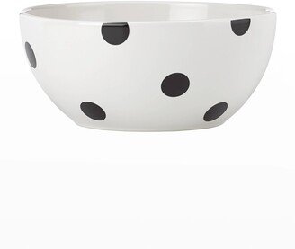 Deco Dot Serve Bowl 8.0