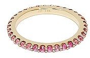 Pave Gem Stacking Ring in Fuchsia